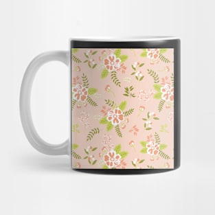 Sweet Pea Pink Florals Mug